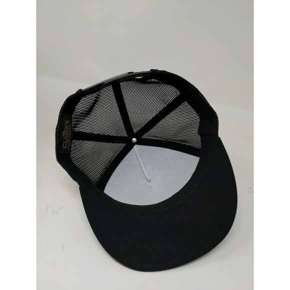 Earned Not Given Snapback Meshback Hat Black The Classics Yupoong Adjustable - Picture 7 of 9